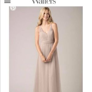 Watters Bridesmaids Dress #852 Latte